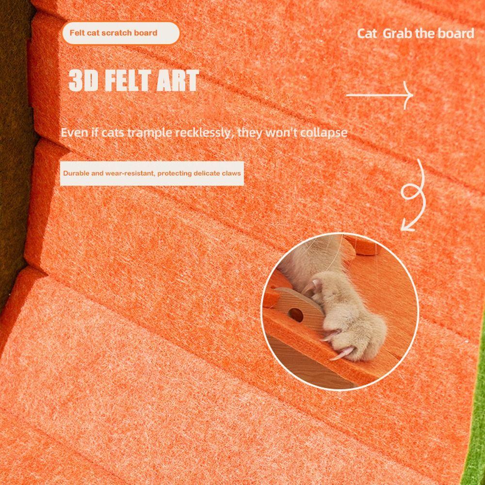 Vertical L-Type Cat Scratch Board Anti-Scratch Cat Toy Supplies New Cat Climbing Frame Pet Gifts