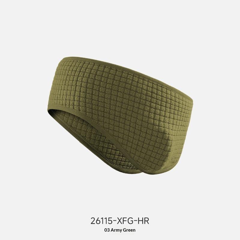 Winter Thermal Double-Deck Knitted Headband Ear Warmer Sports Sweatbands Outdoor Running Skiing Windproof Elastic Headwear