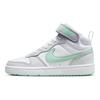 Court Borough Mid 2 GS Pure Platinum Mint Foam Kids Sneakers White CD7782-011