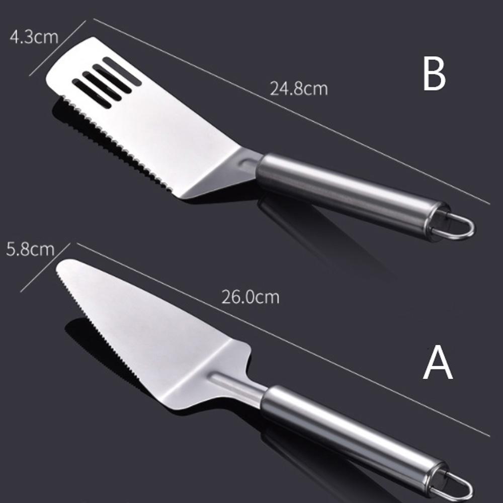Multi-function Pastry Kitchen Shovel Baking Tool Pizza Spatula Pie Server Cake Cutter