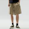 Anta Pure Color Casual Loose Five-Point Shorts Men Bottoms Khaki 172228502-1