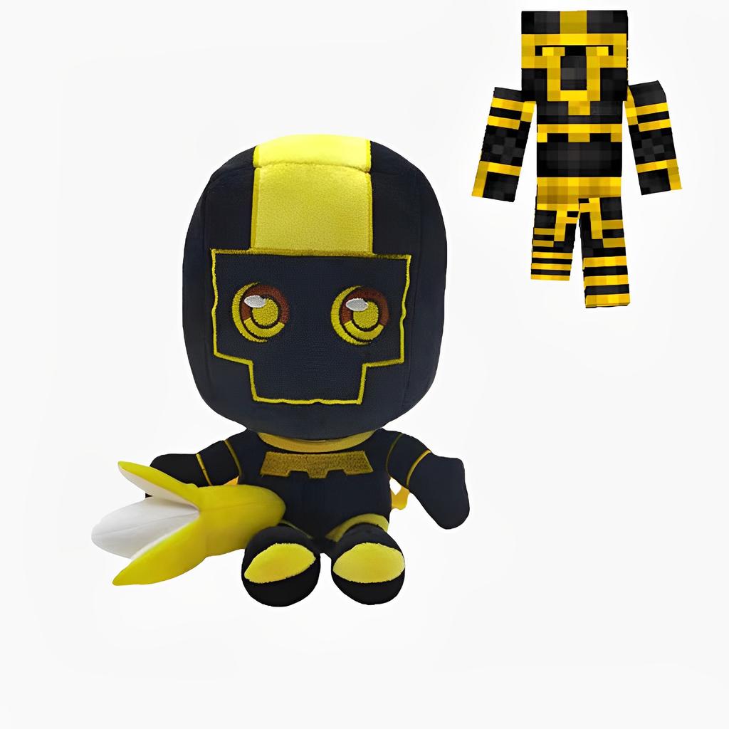 Youtuber Hacker Massi Plush Toy Game Cartoon Childrens Doll Birthday Gift Xmas