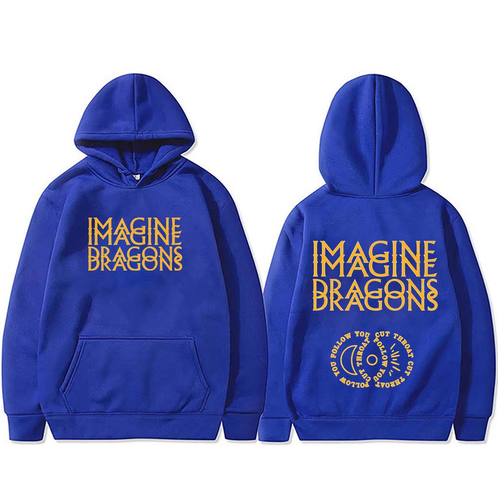 Rock Band Imagine Dragons Mercury Graphic Hoodie Men's Women's Gothic Oversized Tracksuit Male Fashion Hoodies