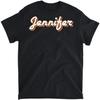 Jennifer Gifts Idea Retro First Name Vintage Jennifer T-Shirt, Tank Top, Long Sleeve, Sweatshirt, Hoodie Men Women Kids Made In Canada Black
