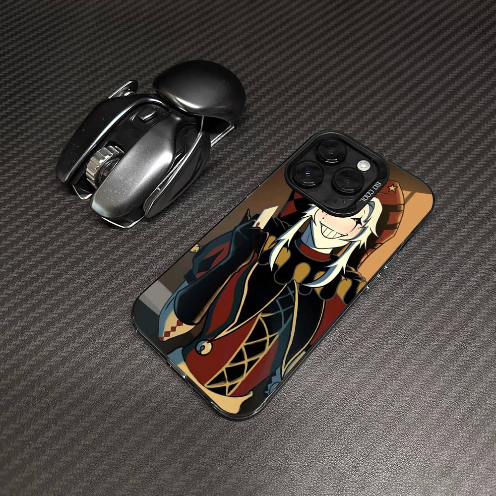 The Freak Circus Pierrot Game Phone Case For iPhone 16 15 14 13 12 11 Pro Max 17 Plus Colorful Cover