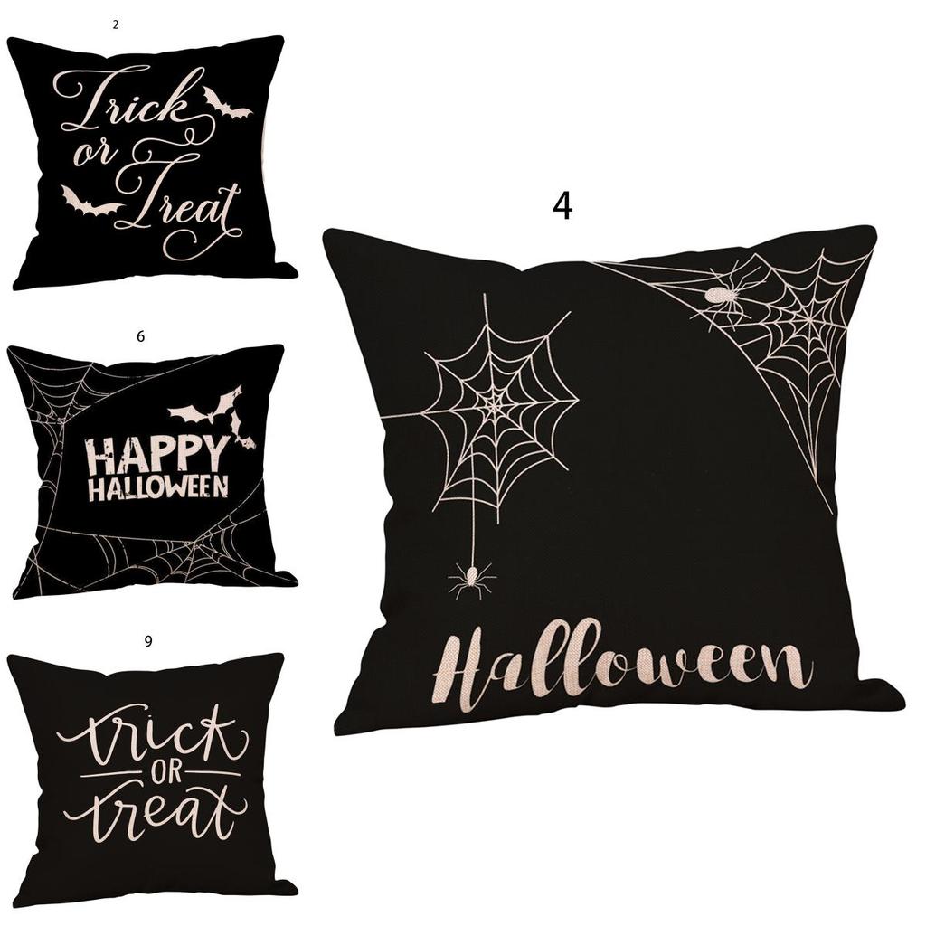 Luxurious Halloween Pillow Cover Fall Decor Pillow Case For Sofa And Waist Cushion