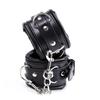 Stainless Steel Adjustable Open Leg Bar Handcuffs Ankle Cuffs Lockable Bondage Set Sex Slave Restraints Dog Collar Sex Toys