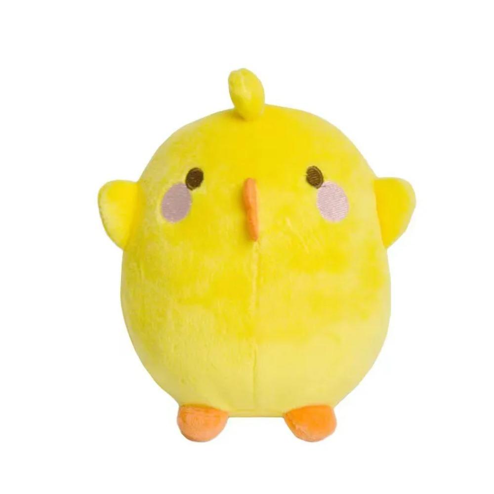 New Genuine 14cm Molang Piu Piu Kawaii Cute Plush Chick Rabbit Keychain Pendant Toy Anime Cartoon Soft Stuffed Dolls Child Gifts