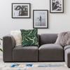 Fashion Emerald Green Black Gold Marble Throw Pillow Cover Home Decor Custom Square Cushion Cover 45X45 Pillowcover For Sofa