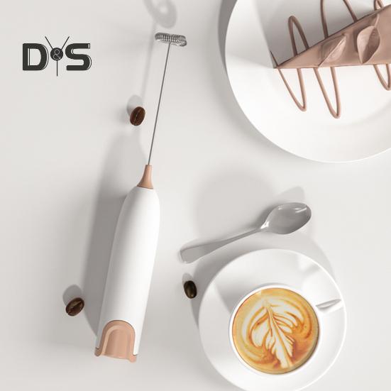 1 Set Detachable Electric Mixer Labor-saving Convenient Compact Handle Frother Shaker Beater
