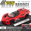 1:32 Apollo EVO Intensa Emozione Limited Edition Hypercar Alloy Car Diecasts & Vehicles Car Model Sound And Light Pull Back Toy