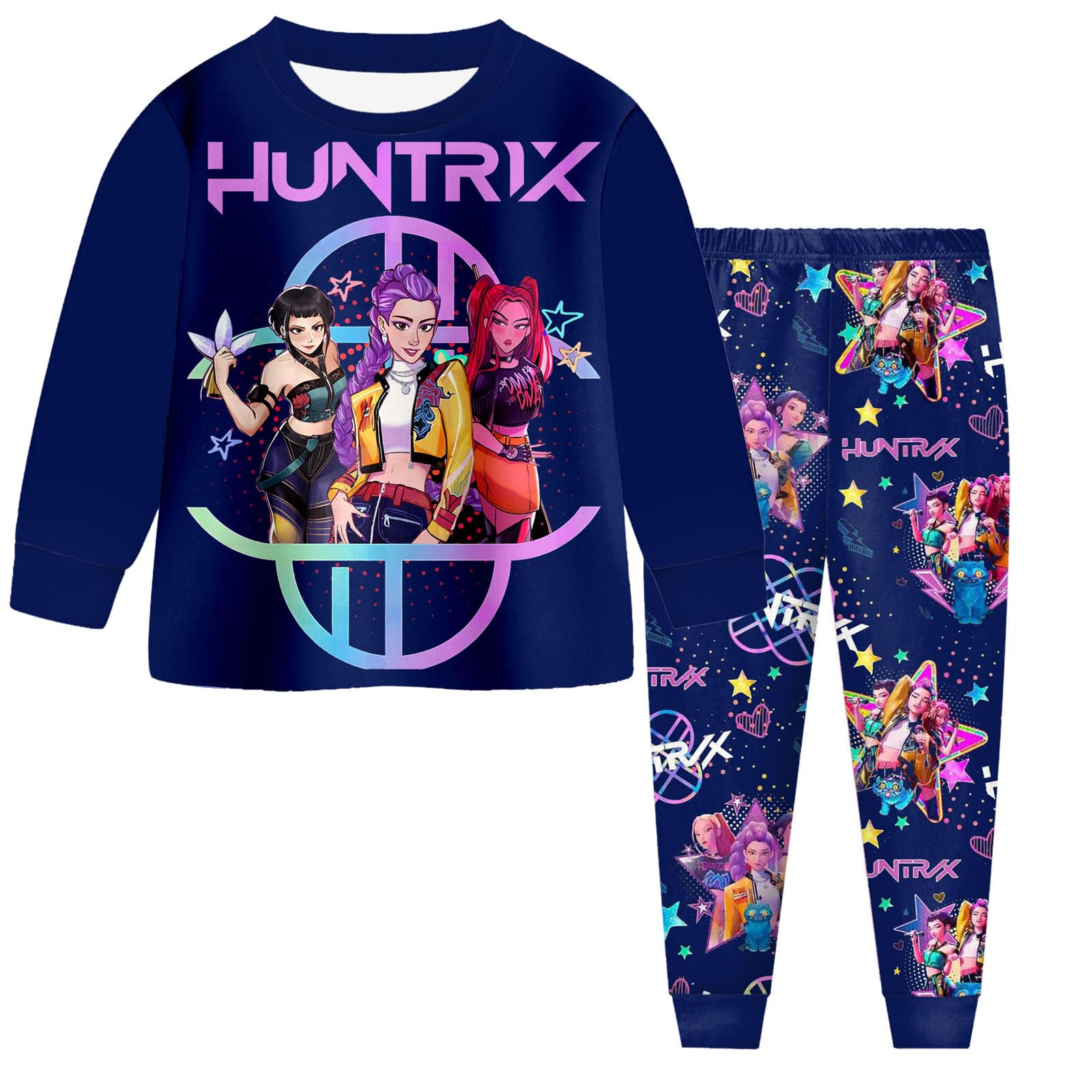 

Детский модный костюм юбка топ с круглым вырезом и длинными рукавами брюки 160