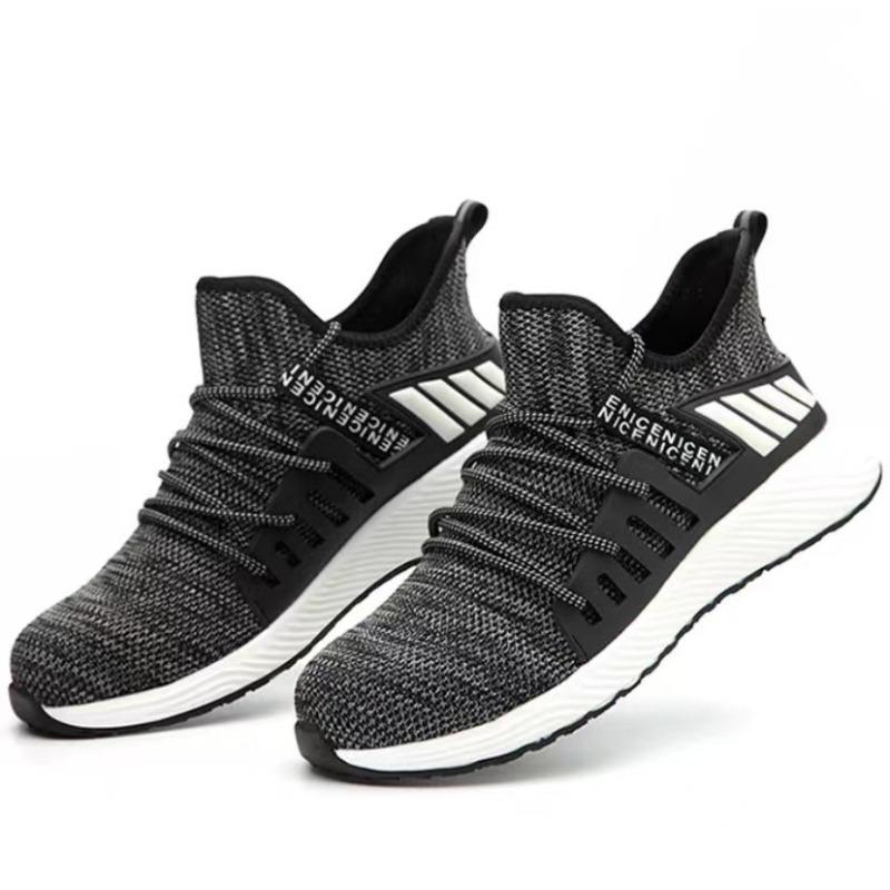 Scarpe da Lavoro Estive Antinfortunistiche Antiforatura con Puntale in Acciaio e Tomaia in Tessuto Traspirante Scarpe di Sicurezza