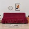 Solid Color Skirt Soft Couch Bed Cover Attractive Soft Couch Furniture Bed Cover A Variety Of Colors Fashionable Family Banquet Event Party