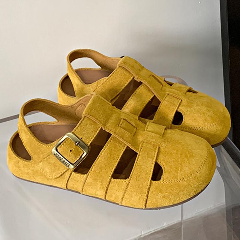 

Балетки Женские Сандалии Летняя Повседневная Обувь Удобные Для Ходьбы Женские Шлепанцы Дизайнерский Тренд 2025 Бренд Спортивные Женские Chaussures 40 жёлтый