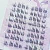Yue Jiao Niang Taohua Jie Natural-Looking False Eyelashes – Girl Group Idol Style, Thin Stem, Segmented Clusters for a Photogenic Look