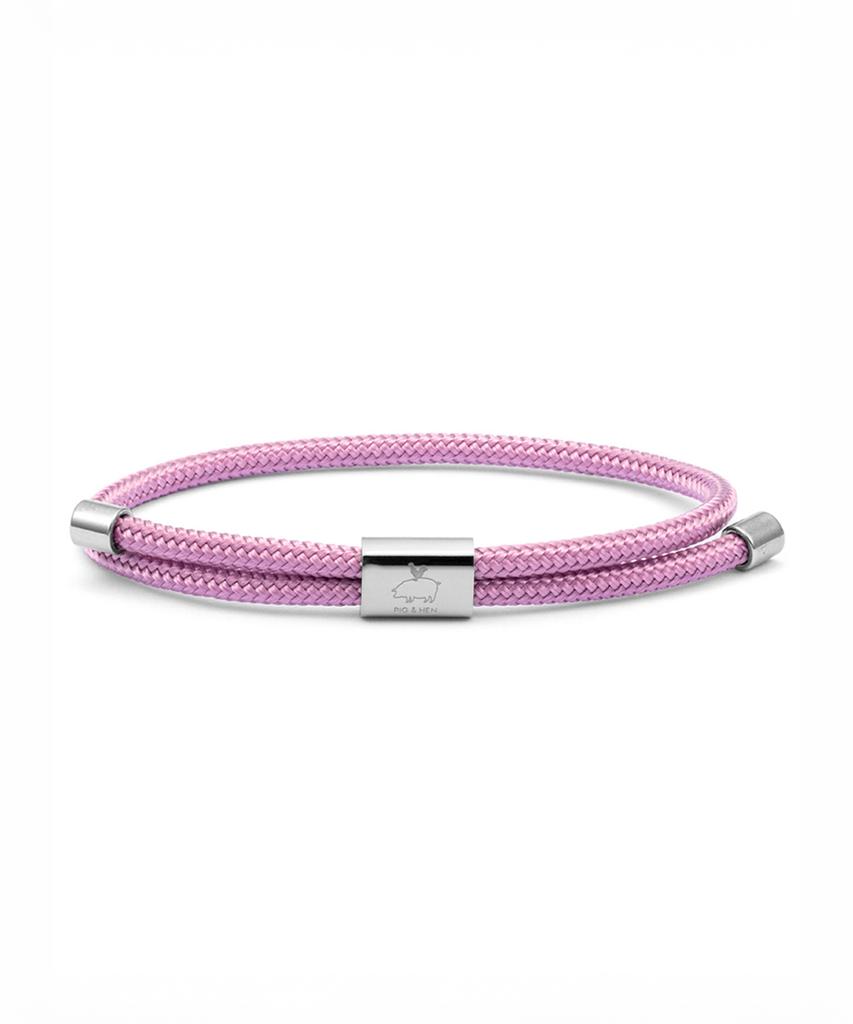 Pig&Hen (Women'S) Little Louise Bracelet - Lilac Purple X Silver