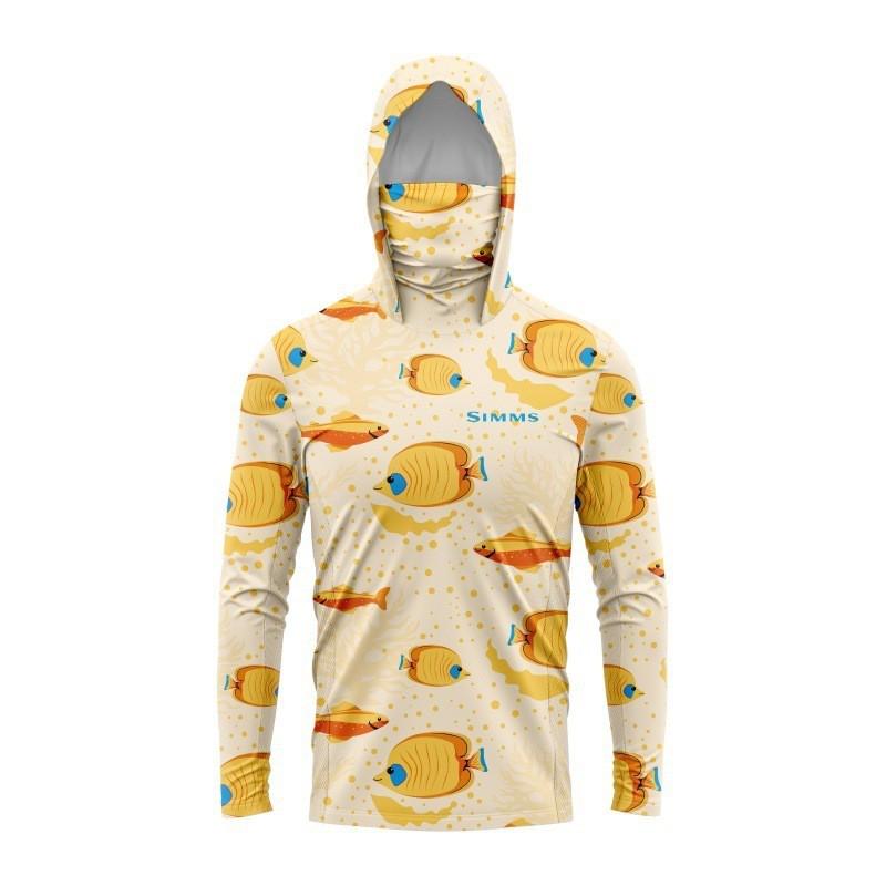 Mens Quick-Dry Fishing Hoodie With Face Cover Outdoor Bass Spinning Apparel Lightweight Sun Protection Shirt