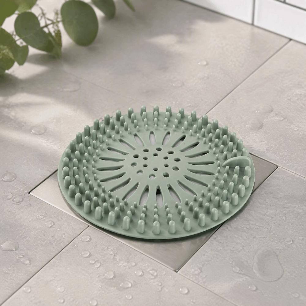 4 PCS TPR Floor Drain Strainer Pink Green Bathtub Drain Cover Shower Drain Cover Bathtub
