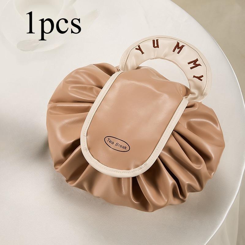 1/2pcs Travel Makeup Bag with Drawstring Closure Toiletry Storage Box Portable Makeup Bag Suitable for Daily Outings