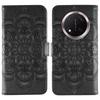Phone Case For Honor Magic7 Lite 5G/X60 Pro 5G/X9c 5G PU Leather Mandala Imprinted Design Wallet Cover