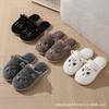 2025 autumn and winter cotton slippers couple kitten cartoon cute slippers home warm slippers cartoon