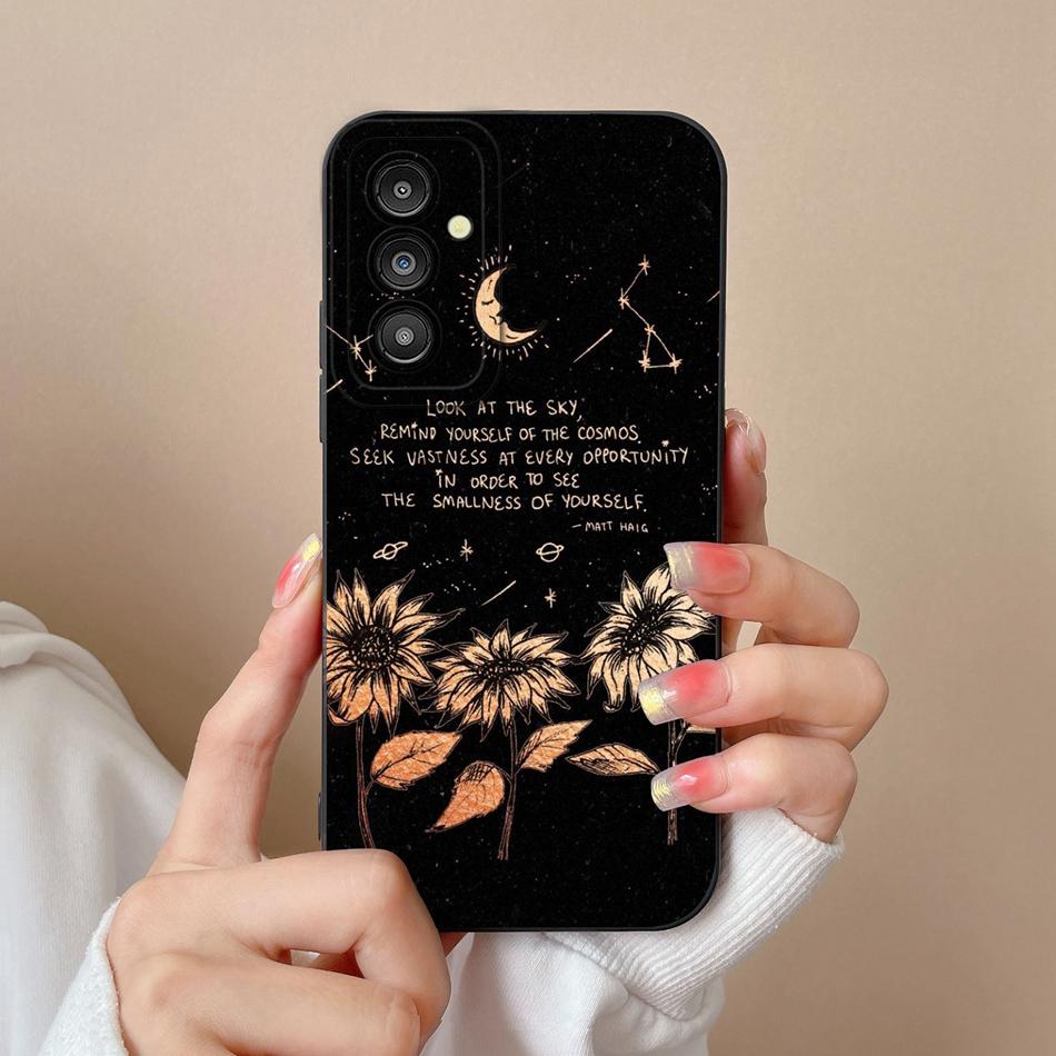 For Samsung A15 A14 Phone Case Hawaii Vacation Style Back Cover Liquid Silicone Camera Protector For Samsung A 15 Carcasa Capa