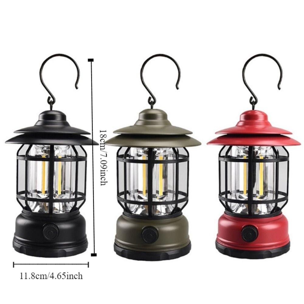 Rechargeable Camping Light Wear-resistant Fishing Lamp Table Lamp Atmosphere Light  Garden Lighting