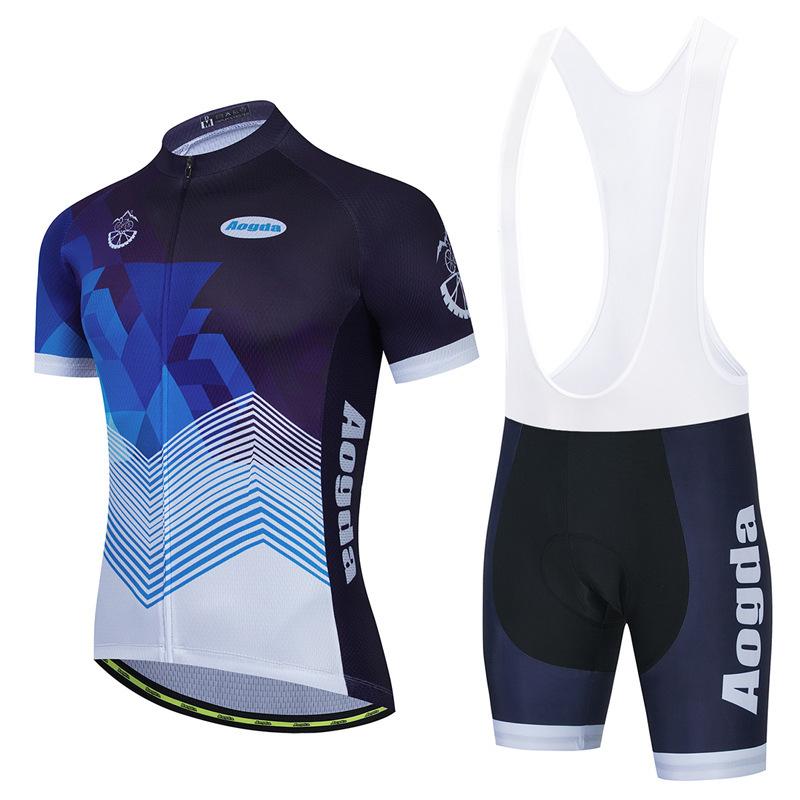 

2026 Summer New Men s Bicycle Cycling Suit Short Sleeve Strap Suit Car Breathable Cycling Suit S