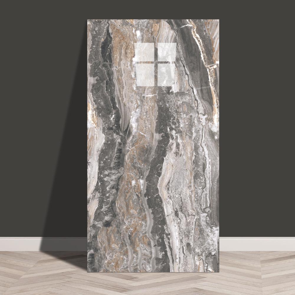 Carreaux Muraux Auto-adhésifs 60x30cm - Épaisseur 2,5mm Motif Pierre Marbre Faux Brique, Panneaux Imperméables à Décoller pour Rénovation de Cuisine Salon