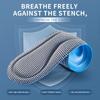 1 Paar Memory-Foam-Einlegesohlen für Schuhe Herren Damen Nano Antibakteriell Massage Sporteinlegesohle für Füße Orthopädische Pflege Schuhsohlenpolster