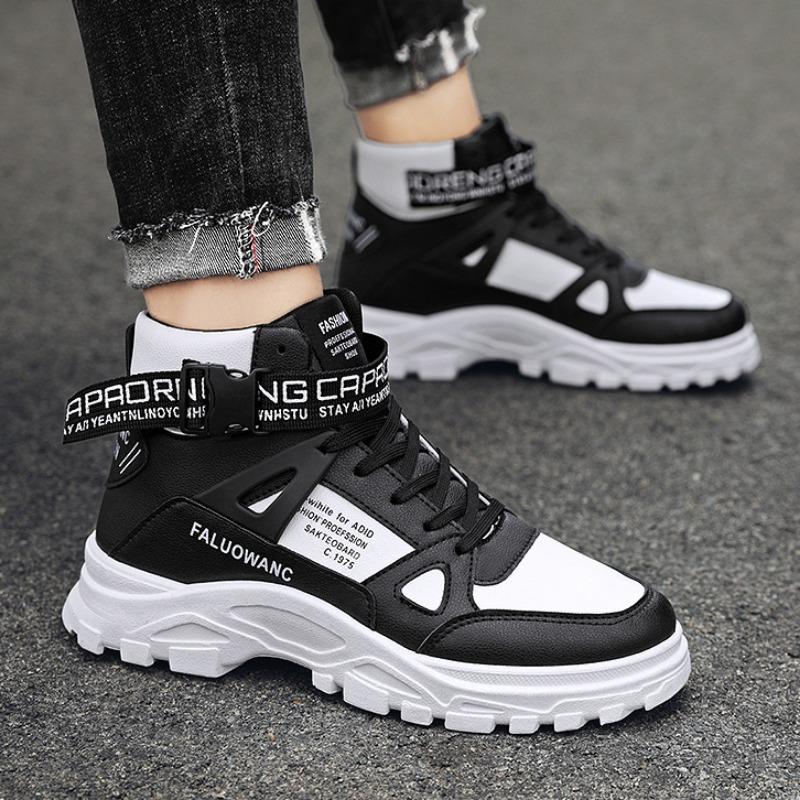 Neue Luxus Herrenstiefel Winter Wasserdicht Rutschfest Bequem High-Top Freizeitschuhe Herren Stiefelette Street Chelsea Motorradstiefel