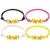 12Pcs/20Pcs Soft Clay Beaded Sports Bracelet Set Colorful Stretchy Wristbands for Casual Wear and Outdoor Activities