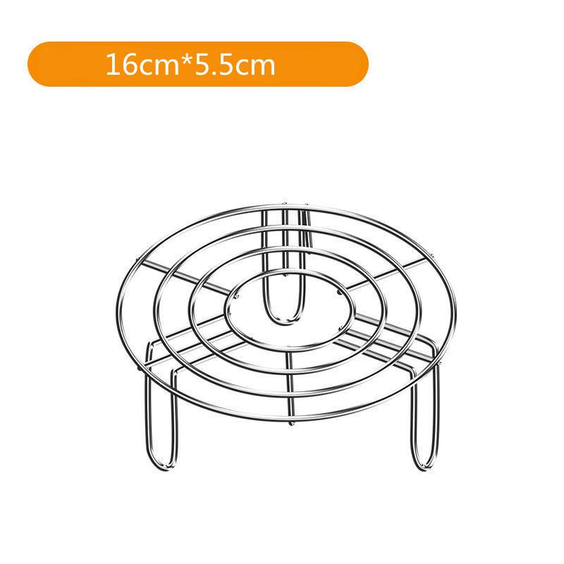 

Круглая пароварка из нержавеющей стали Многофункциональная кастрюля Подставка для варки на пару Пельмени Яйца Подставка для гриля Подставка для варки на пару Посуда