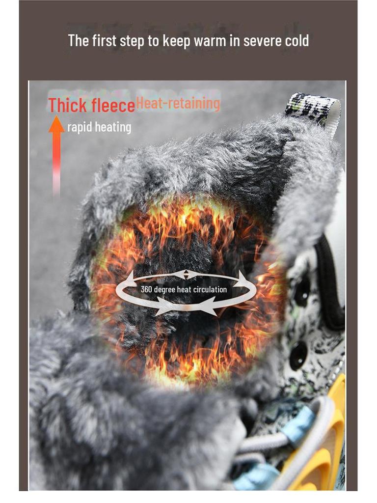 Men's Winter High-Top Basketball & Running Shoes with Popcorn Cushioning