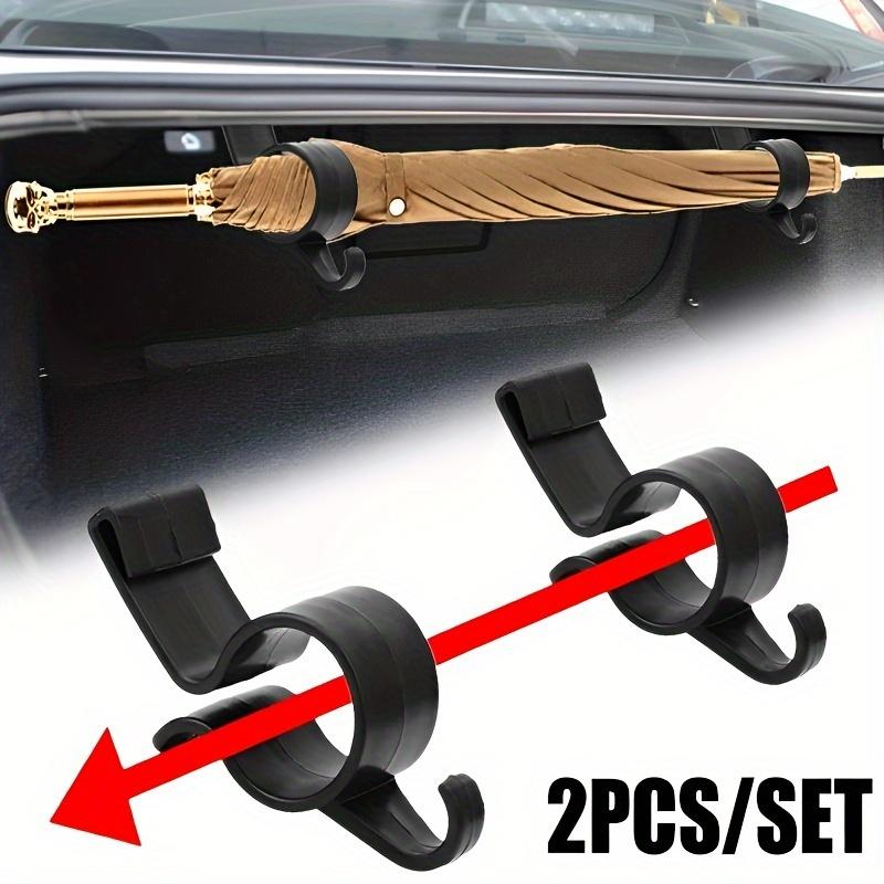 

2 Pcs Car Trunk Umbrella Hook, Universal Rear Seat Storage Manager, Multi-Function Car Interior Accessories, Umbrella Hanger 2pcs