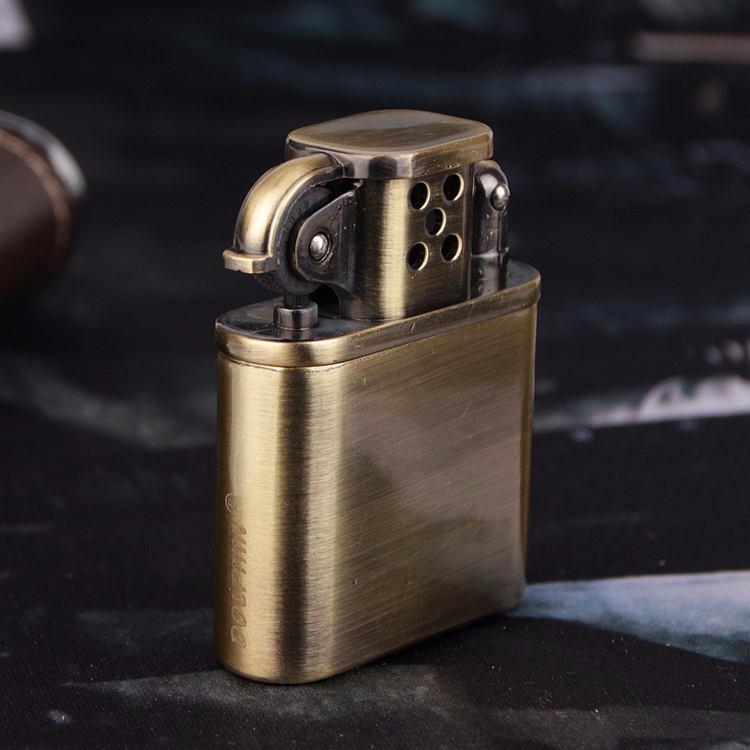 "HY-303 Dolphin Metal Inflatable Flame Lighter - Creative High-End Gift"