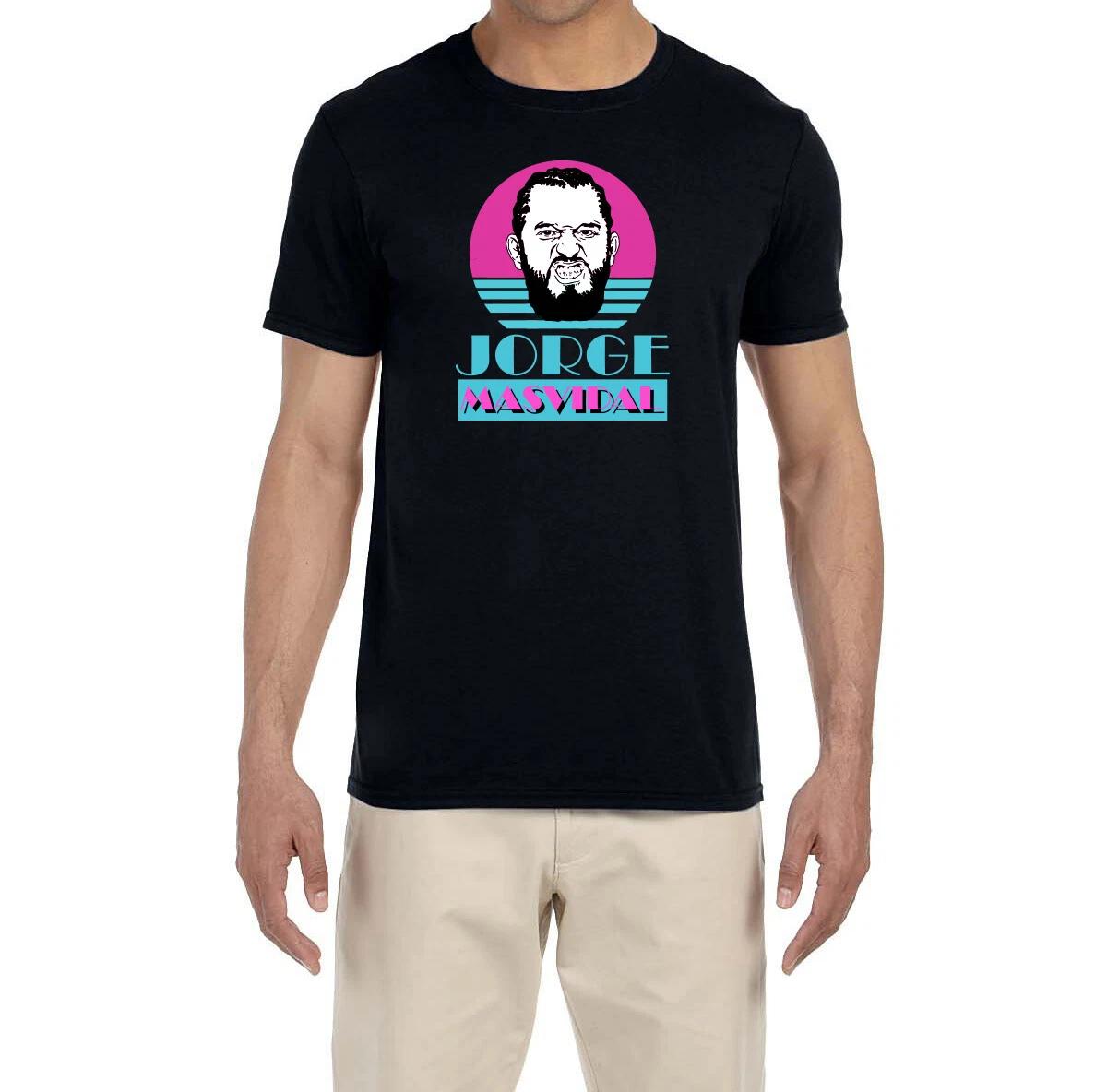 Jorge Masvidal Miami Vice Logo T-Shirt XL