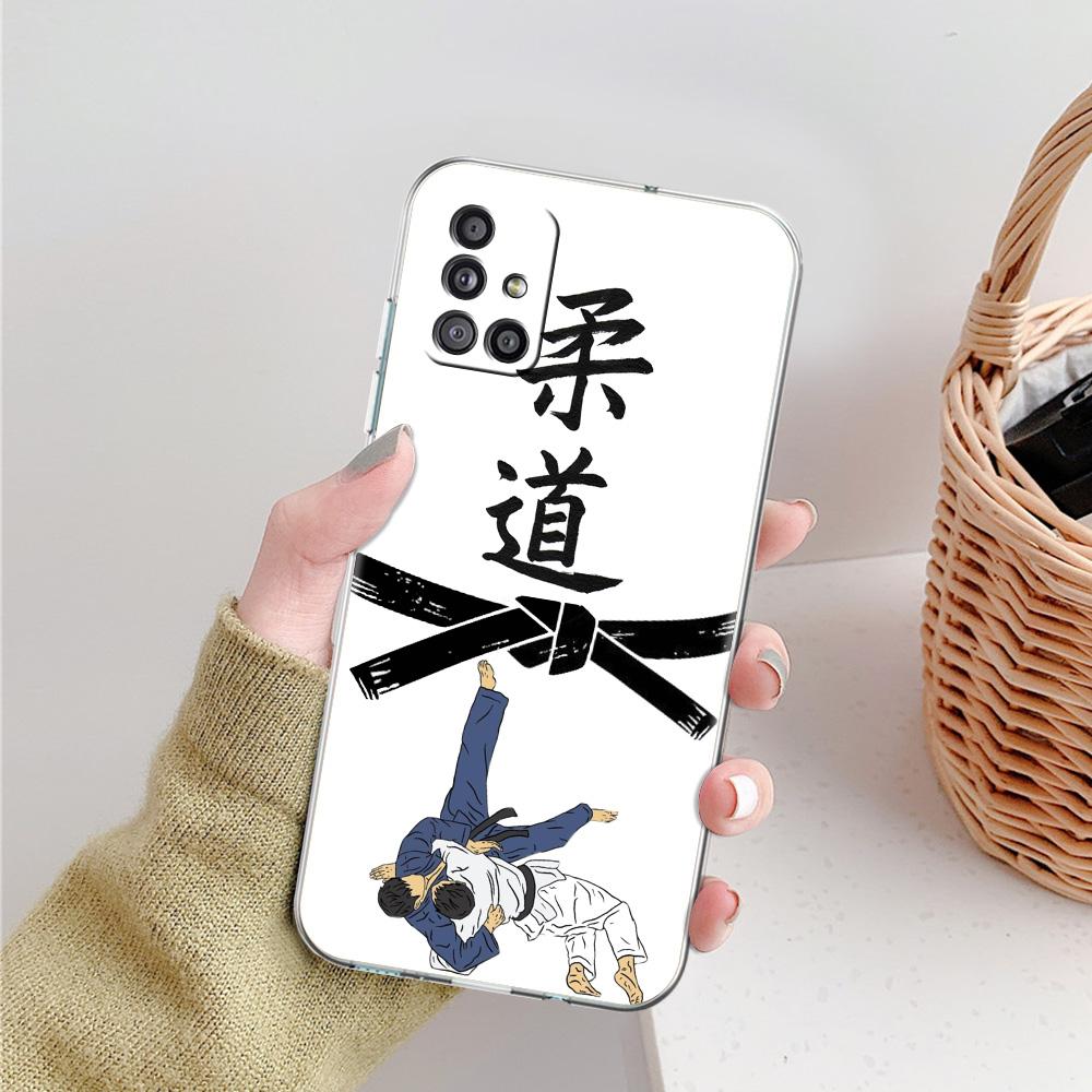 Hülle Für Samsung A15 A13 A35 A55 A51 A71 A41 A31 A21S A03S A05 A17 A23 A25 A33 A53 A73 5G A07 4G Abdeckung Japanische Kampfsportart Judo