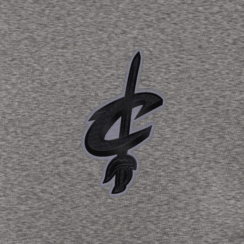 Nike Dry Showtime NBA Cleveland Cavaliers Full-Zip Hoodie Jacket Men Outerwear Gray 911108-021