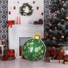 Toys for Kids 60CM Outdoor Christmas Inflatable Decorated Ball Giant Christmas Inflatable Ball Christmas Tree Decorations