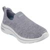 Skechers Gowalk Wygodne Niskie Codzienne Buty Damskie Sneakersy Szare 125322-GYTQ