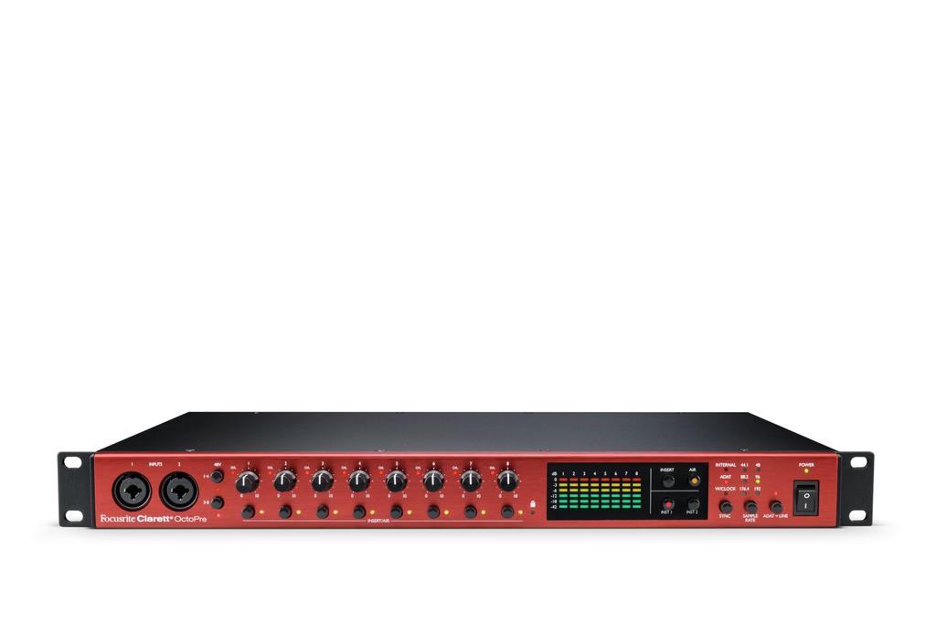 Focusrite Octopre Mic Preamp Clarett+