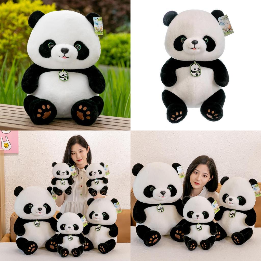 Riesenpanda Beibei Plüschtier mit PP-Baumwollfüllung zur Dekoration des Kinderzimmers