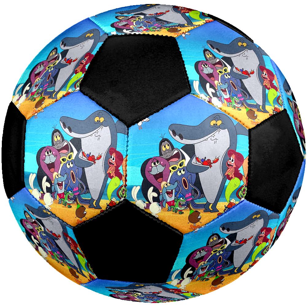 Zig & sharko Theme Size 5 Soccer Ball, Suitable for Both Indoor and Outdoor Matches, a Gift Suitable for Everyone.