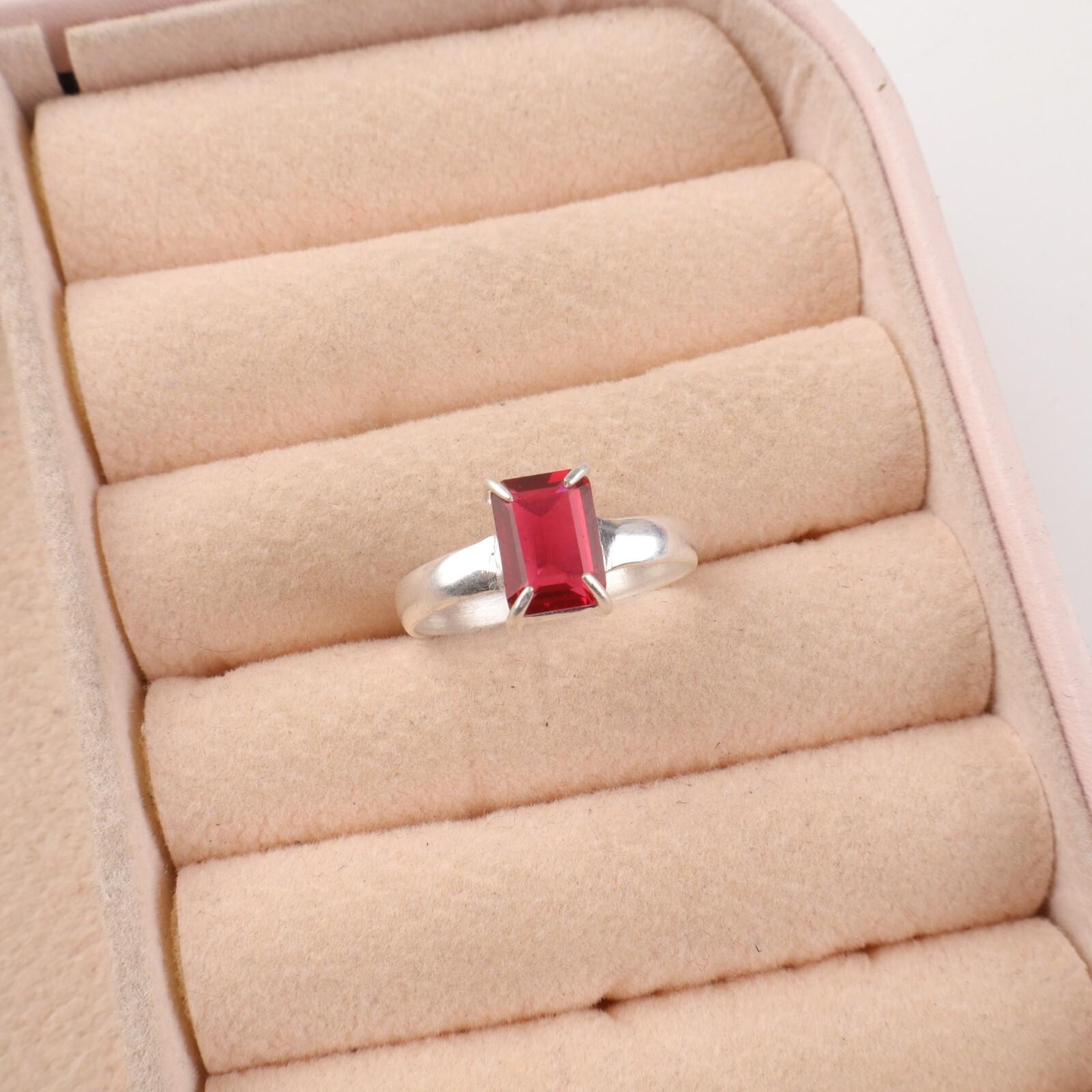 

Натуральный розовый турмалин драгоценный камень 925 стерлинговое серебро ювелирные изделия кольцо-заявление подарок RR-30-10 13