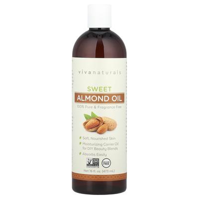 Sweet Almond Oil, 473Ml(16Fl Oz)
