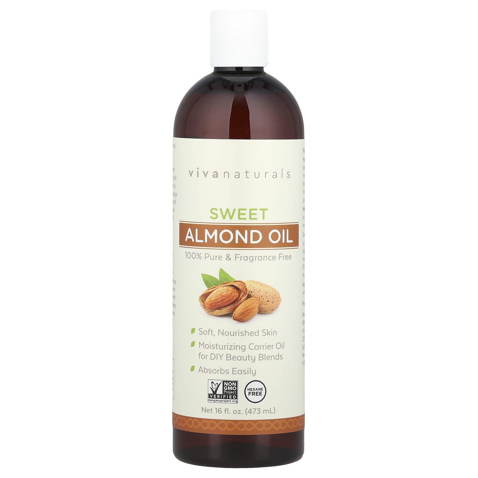 

Sweet Almond Oil, 473Ml(16Fl Oz)