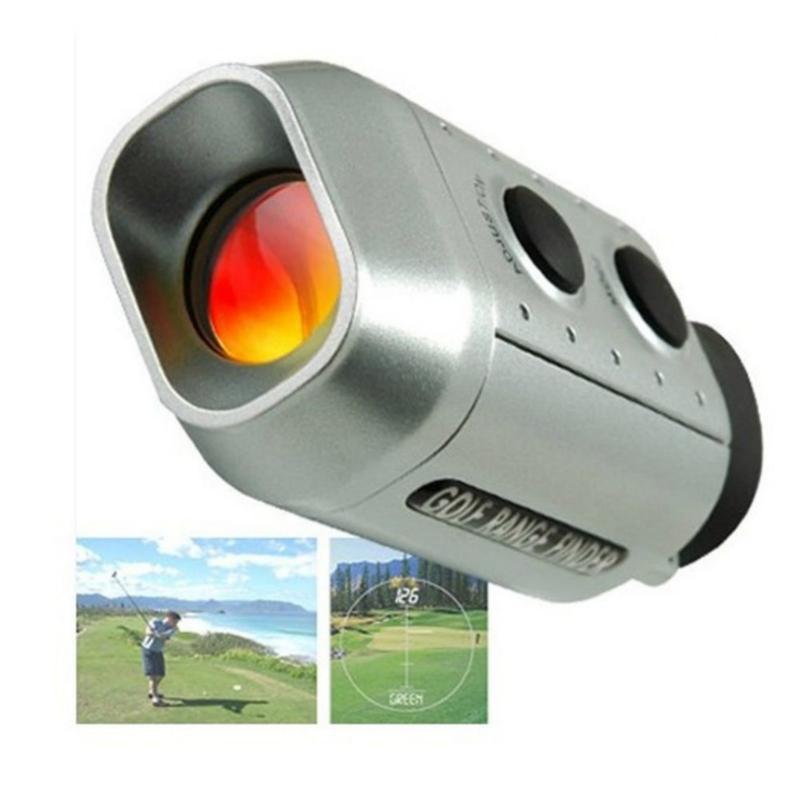 Waterproof Lasers Rangefinder 7x18 Monocular Telescope With Fast Measurement For Golfing And Long Distances Observation