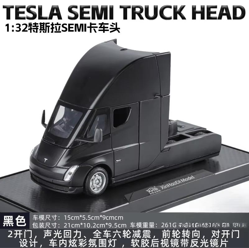 VKYA1 1/32 Tesla Cybertruck Modell 3 Modell S Modell X Modell Y Spielzeugauto Diecast Metall Off Road Sammlung Rückzieher Sound Licht Geschenk Junge